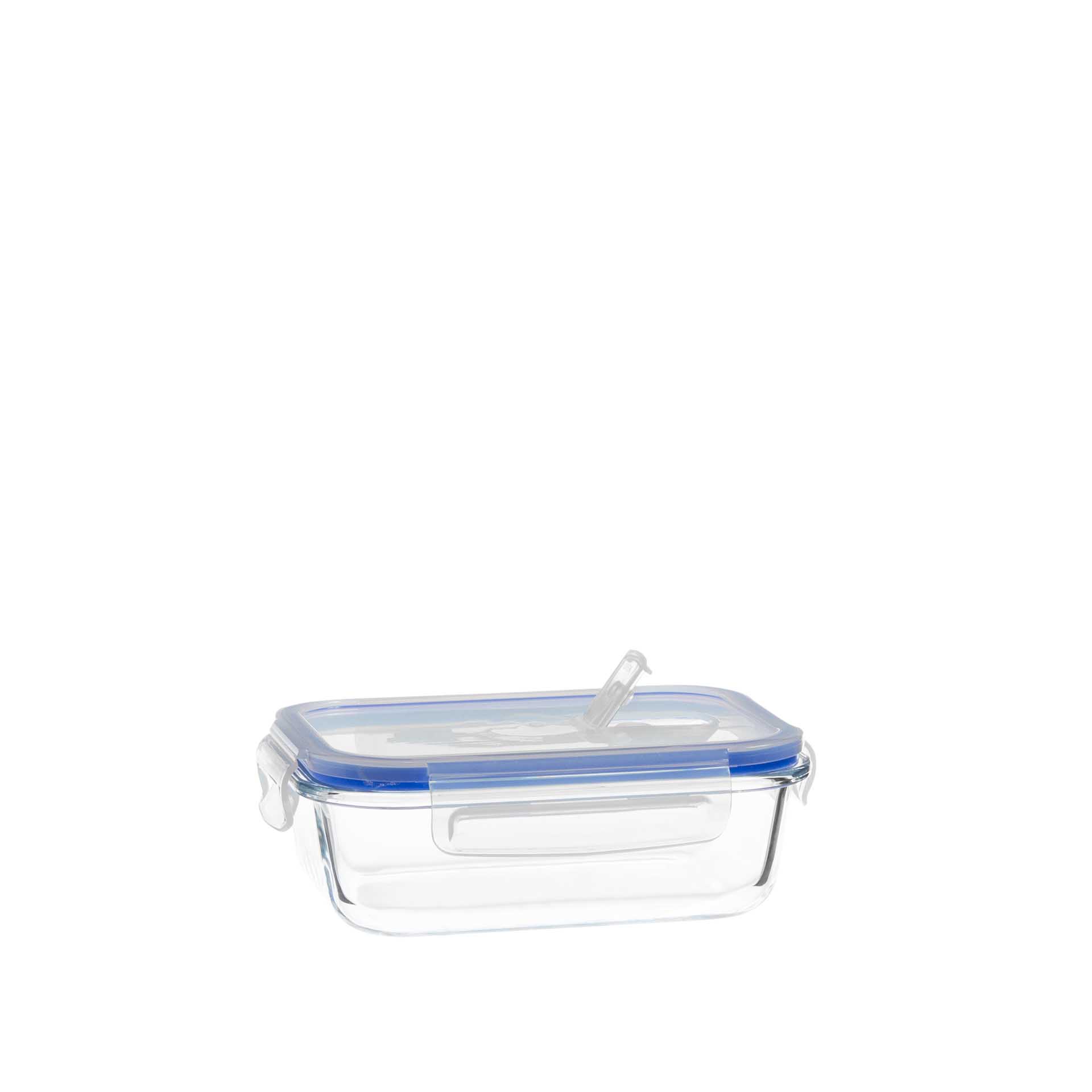 Caixa Hermética Vidro Colibri Retangular 350ml 15X11X6cm