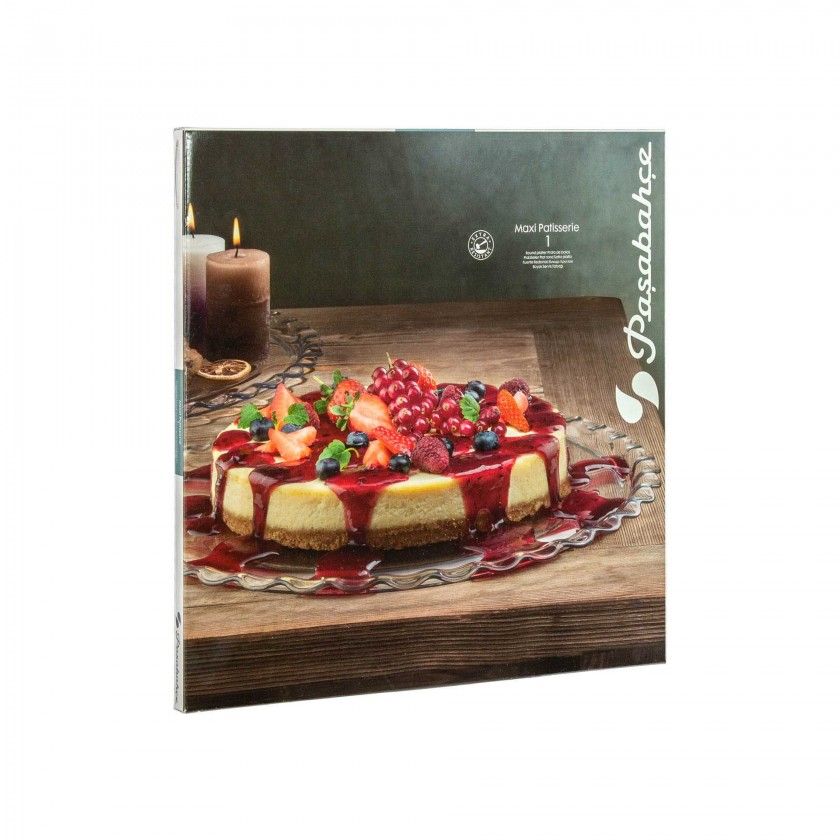 Prato Vidro Pâtisserie Petite para Bolo 26.4cm Prato Vidro Pâtisserie Petite para Bolo 26.4cm