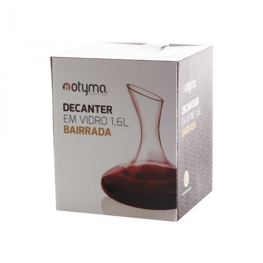 Decanter Vidro Bairrada 1600ml Decanter Vidro Bairrada 1600ml