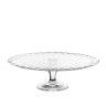 Prato Vidro Pâtisserie Maxi para Bolo com Pé 37X11.5cm Prato Vidro Pâtisserie Maxi para Bolo com Pé 37X11.5cm