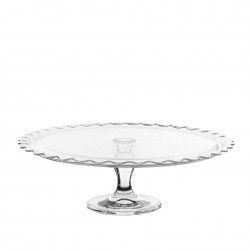 Prato Vidro Ptisserie Maxi para Bolo com P 37X11.5cm