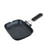 Grelhador Antiaderente com Pega Rebatível Troia 36cm Grelhador Antiaderente com Pega Rebatível Troia 36cm