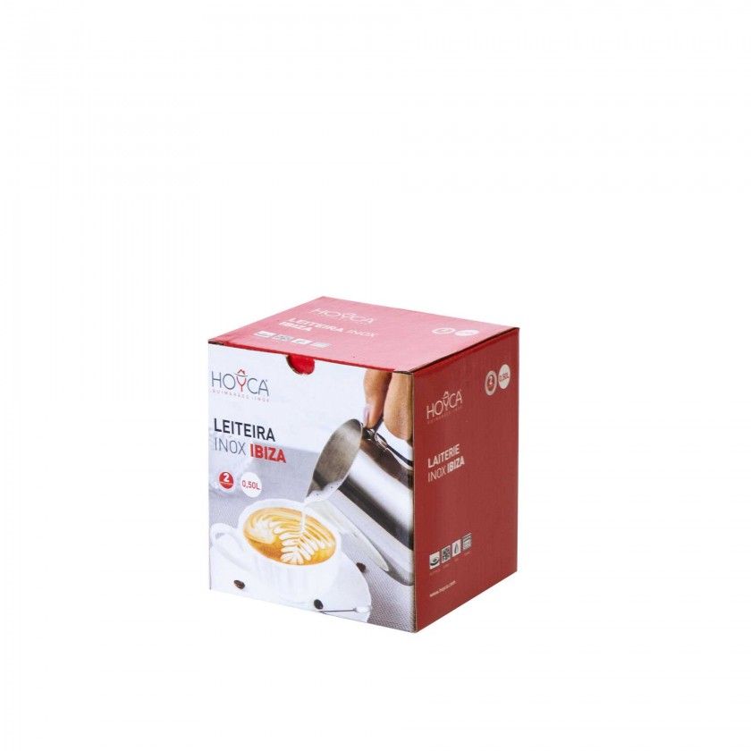 Leiteira Inox Ibiza 500ml 7.8X12.7X10.5cm Leiteira Inox Ibiza 500ml 7.8X12.7X10.5cm