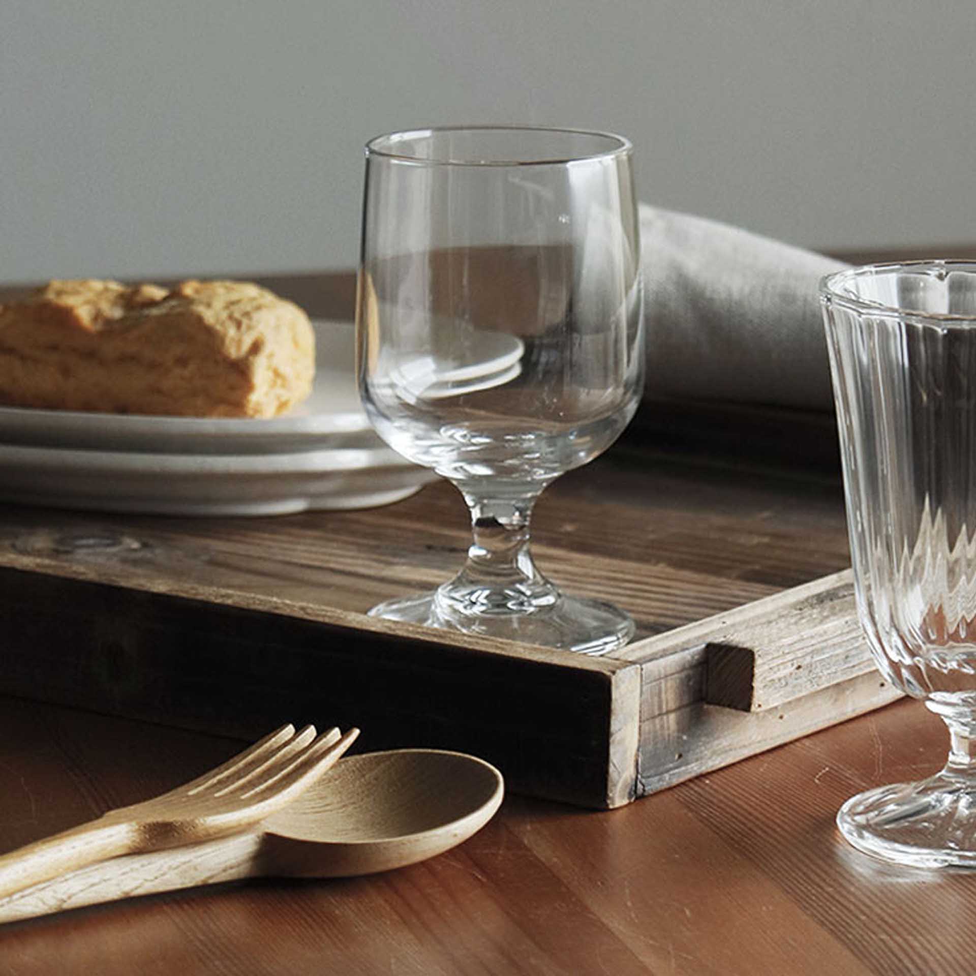 Copo com Pé Crisal Gemini Pack 6