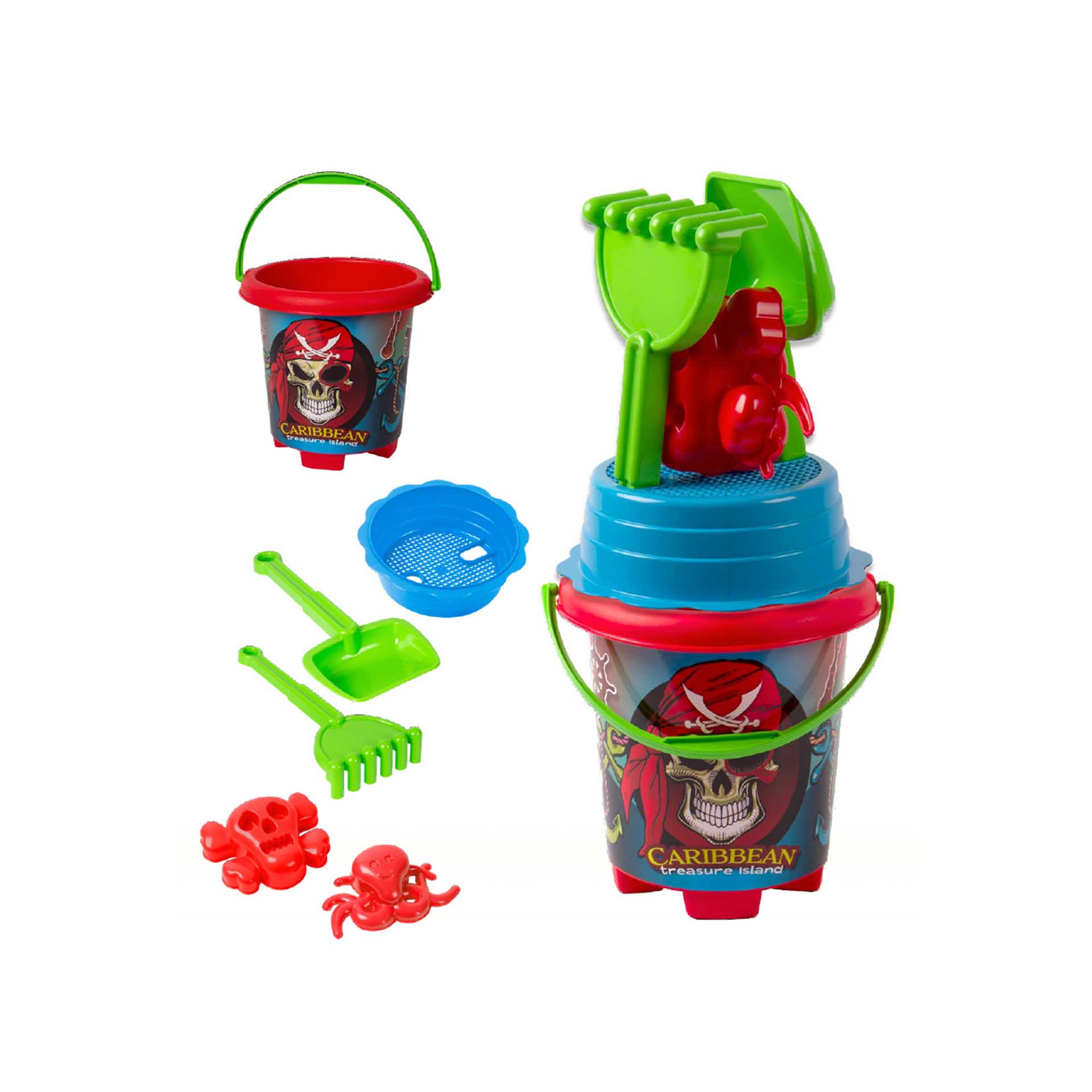 Brinquedo Praia Plástico Multicor 20X41cm