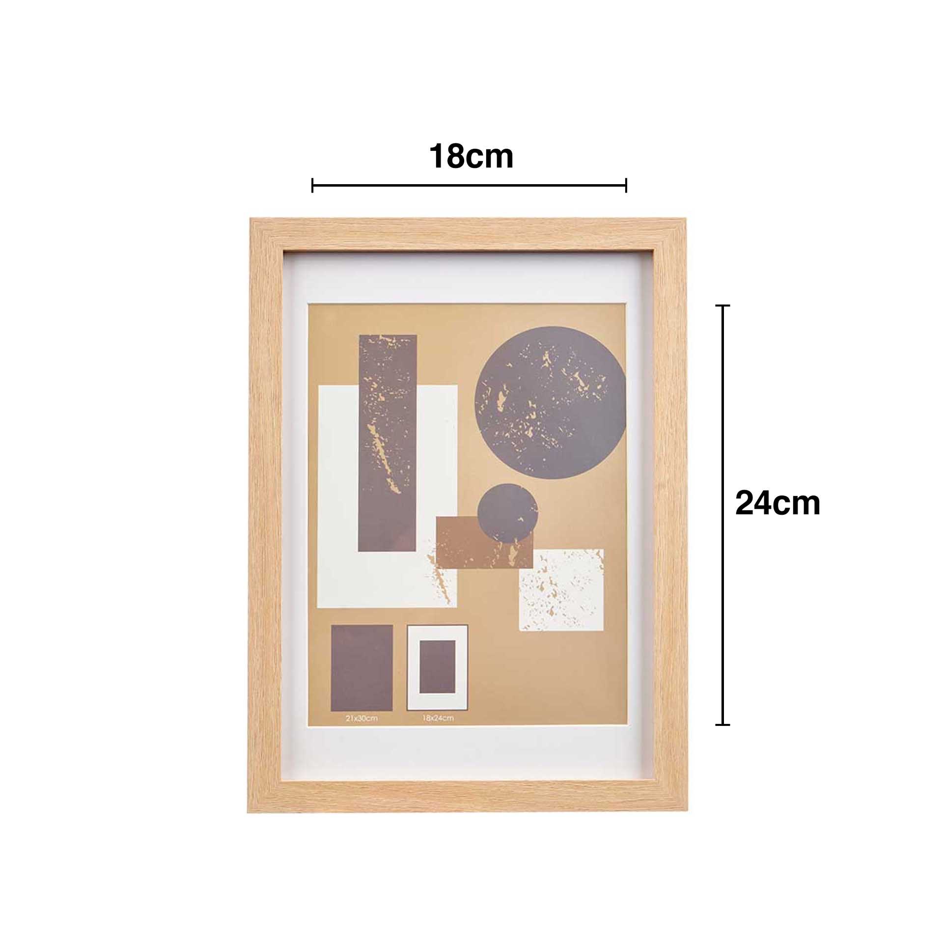 Moldura Madeira 18X24cm
