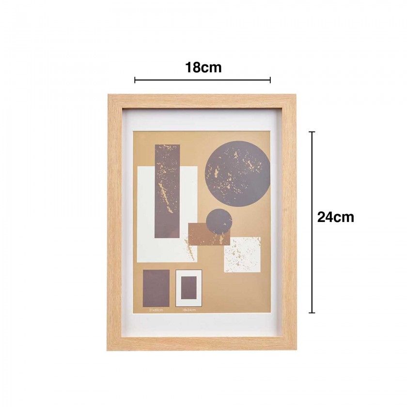 Moldura Madeira 18X24cm
