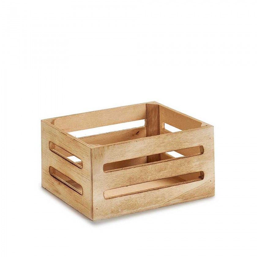 Caixa Decorativa Madeira Natural 16X10.5X8.5cm