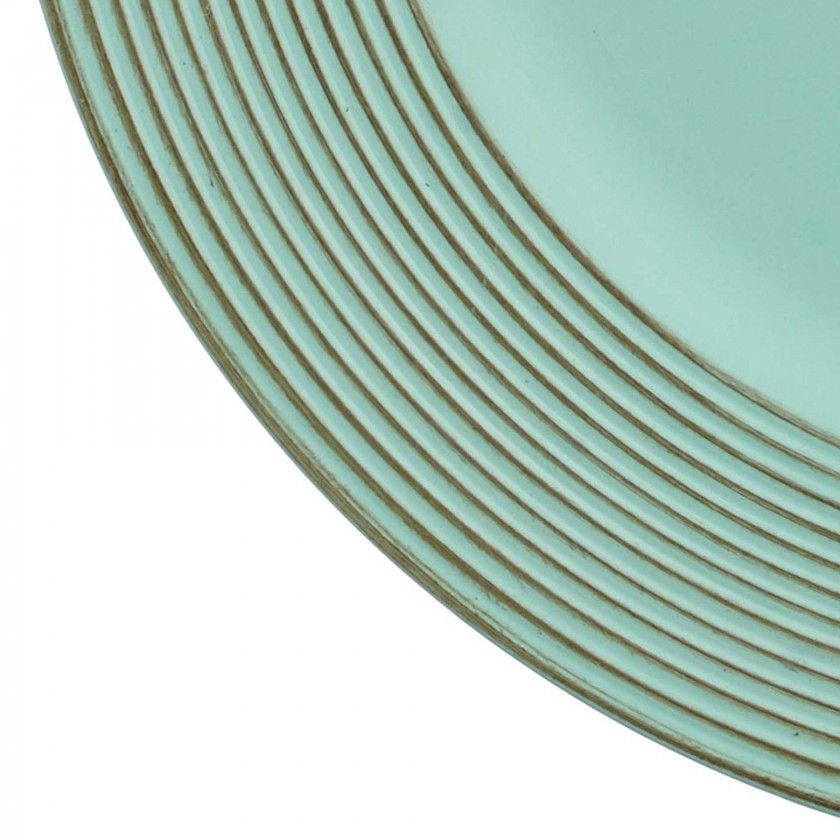 Prato Marcador Circulos Redondo 33cm Prato Marcador Circulos Redondo 33cm