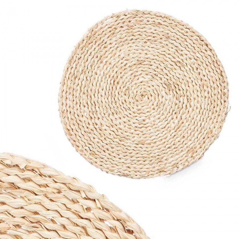Individual Fibra Natural Redondo