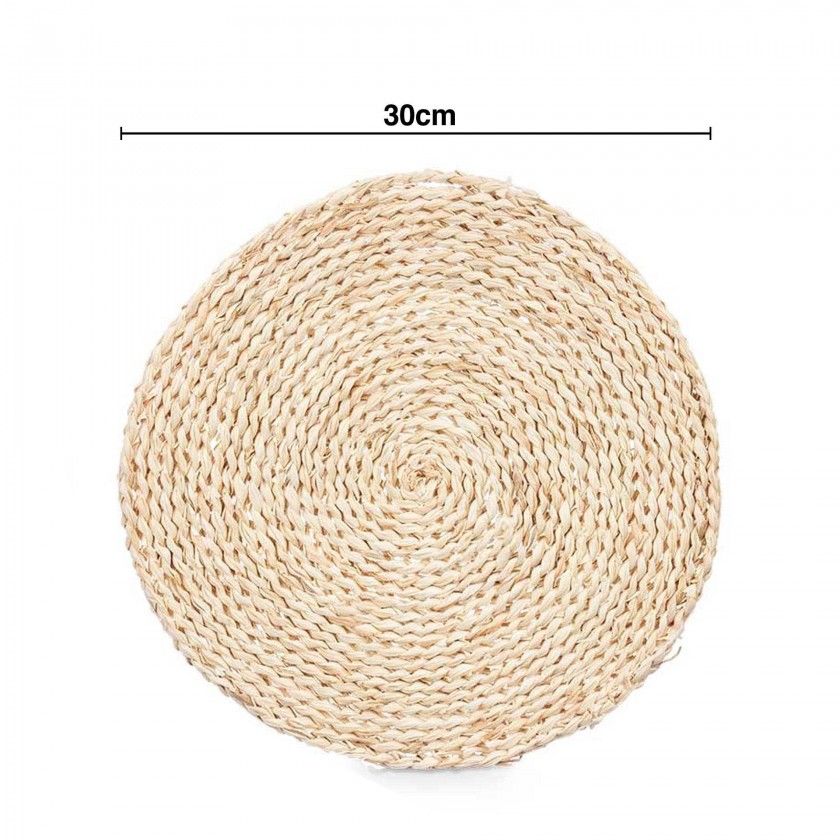 Individual Fibra Natural Redondo