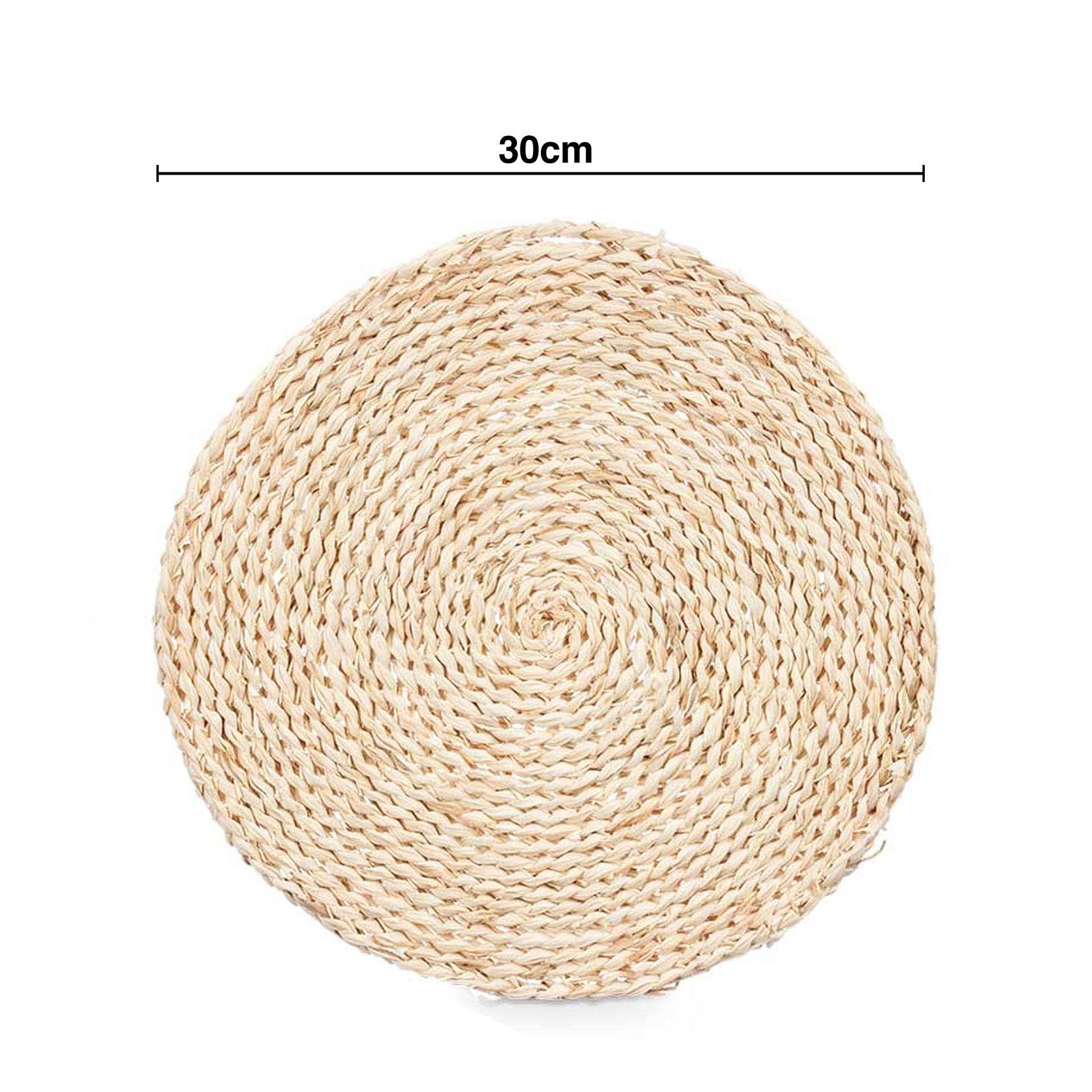 Individual Fibra Natural Redondo