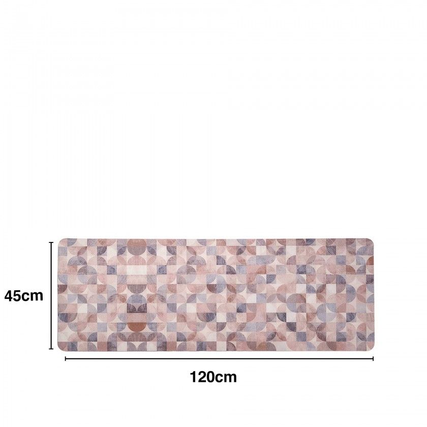 Tapete Cozinha Mosaico Terra 45X120cm Tapete Cozinha Mosaico Terra 45X120cm