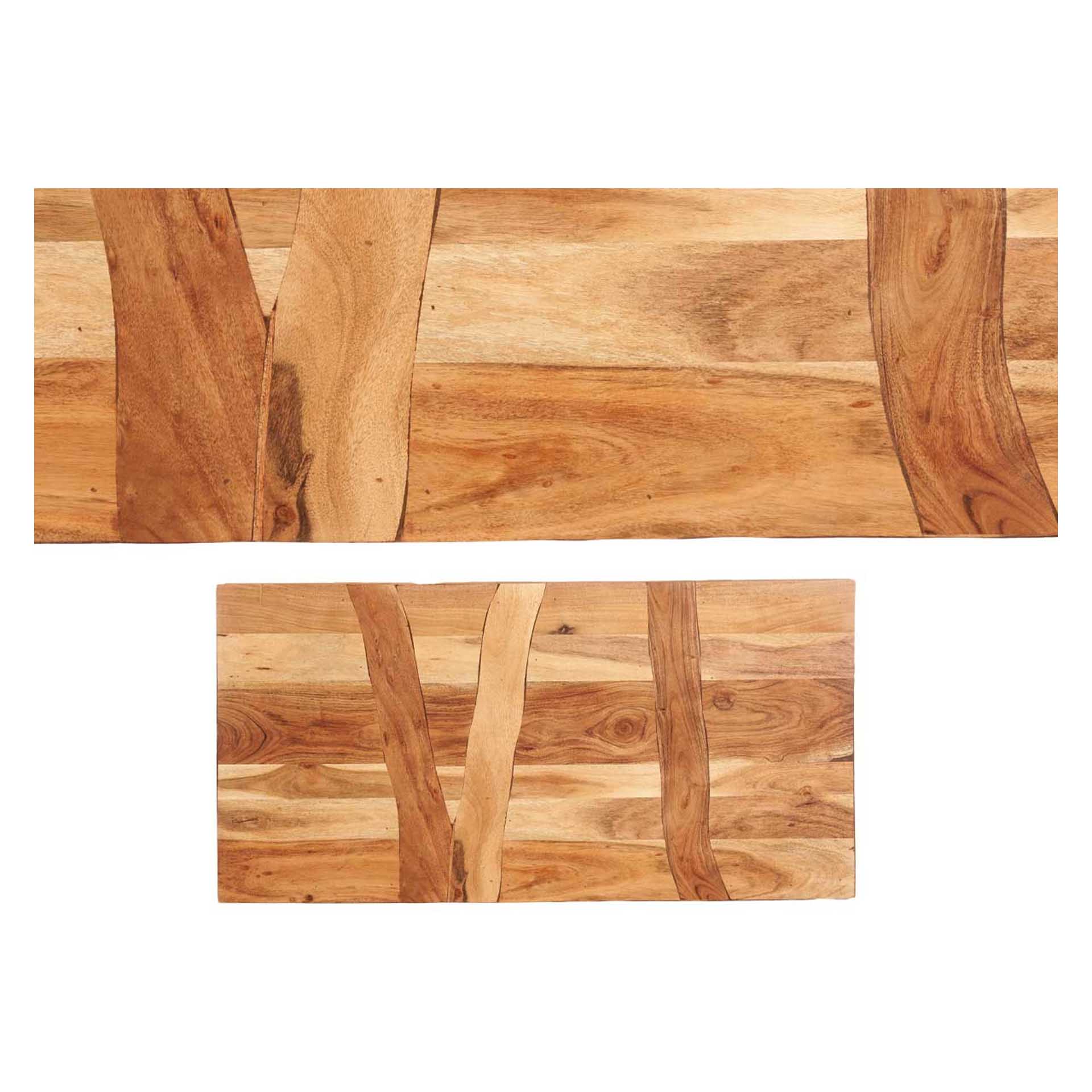 Mesa Madeira Acácia 120X60X48cm