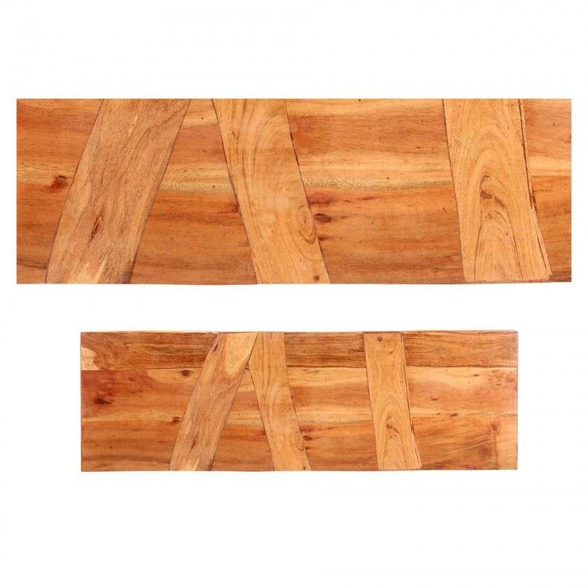 Mesa Madeira Acácia 110X35X77cm Mesa Madeira Acácia 110X35X77cm