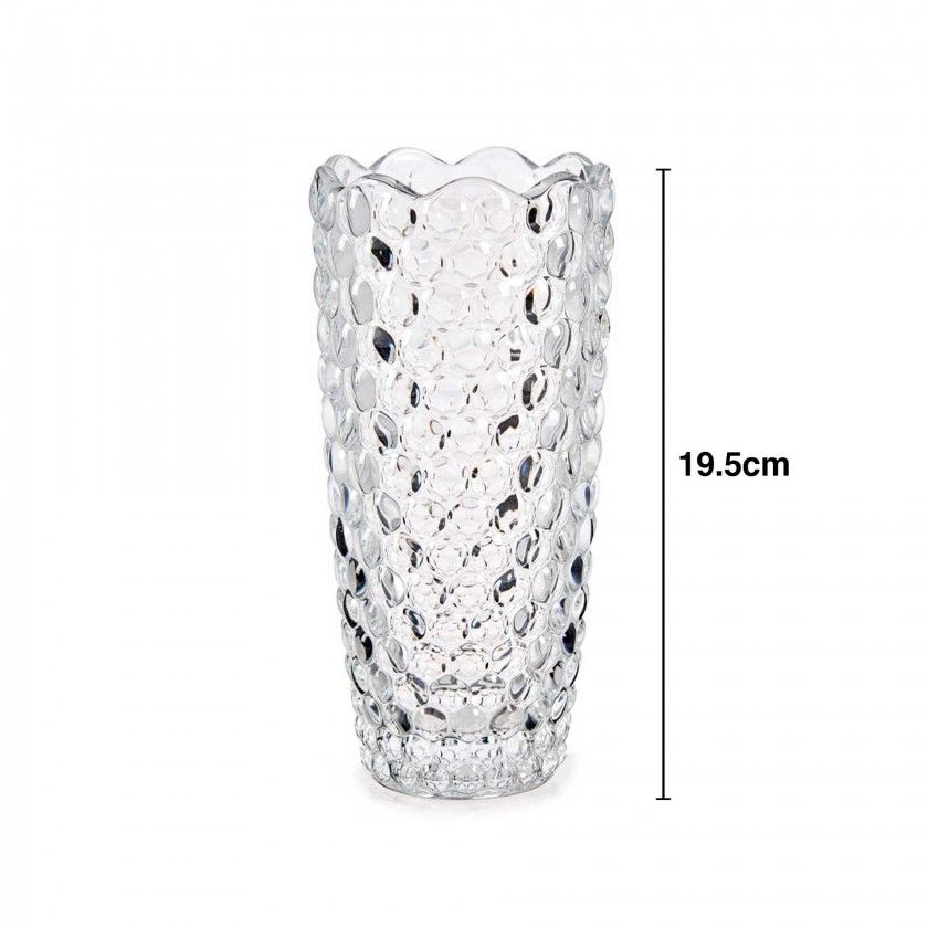 Jarra Vidro Bolhas 19.5cm