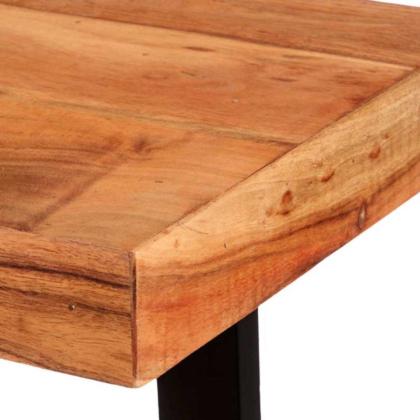 Mesa Madeira Acácia 110X35X77cm Mesa Madeira Acácia 110X35X77cm