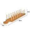 Suporte Tacos Bambu 41X7X6cm Suporte Tacos Bambu 41X7X6cm