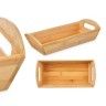 Tabuleiro Bambu com Pegas 29.5X13.5X7.5cm Tabuleiro Bambu com Pegas 29.5X13.5X7.5cm