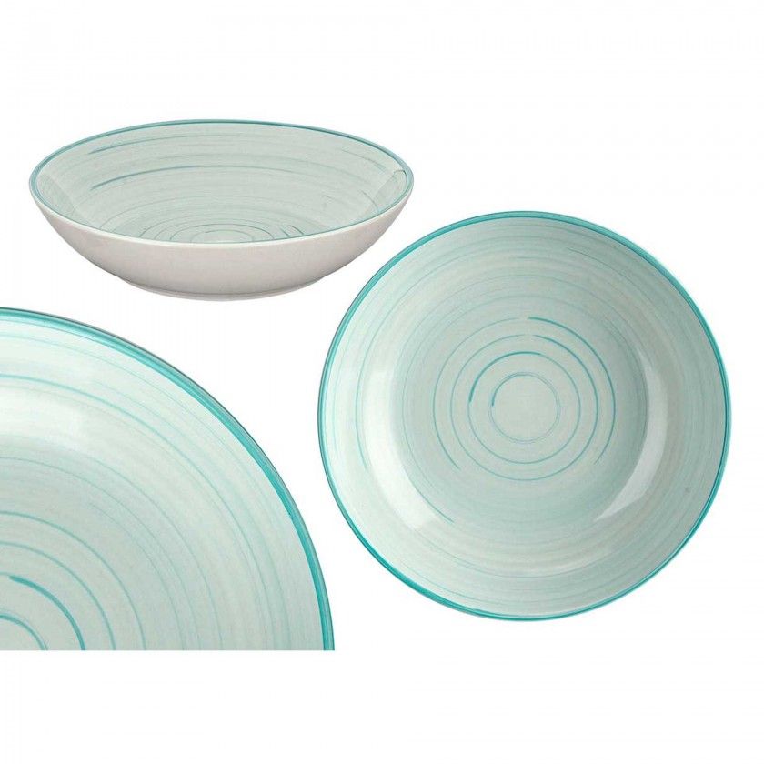 Prato Espiral Sopa Redondo 21X5cm Pack 6 Prato Espiral Sopa Redondo 21X5cm Pack 6