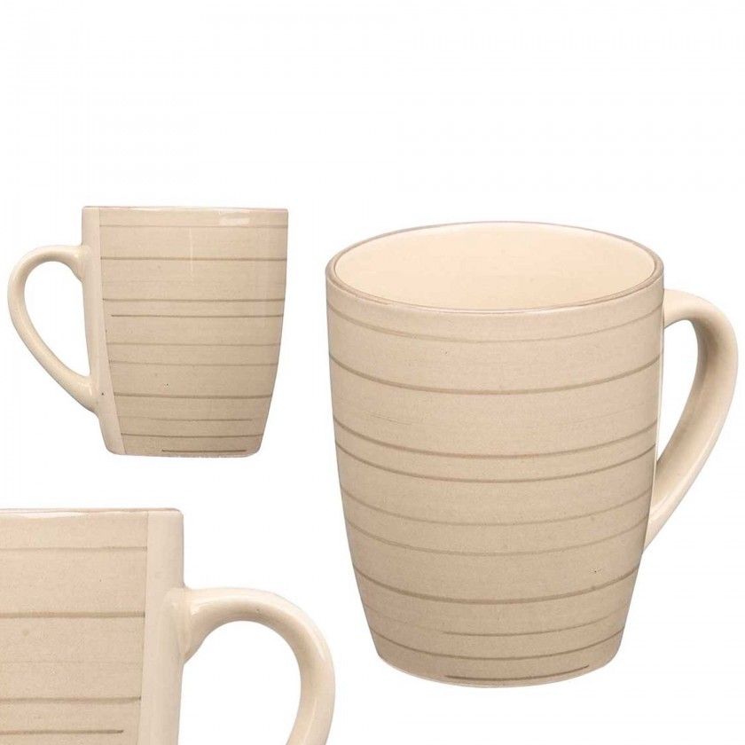 Caneca Espiral Cinza 300ml 8.6X10.6cm Caneca Espiral Cinza 300ml 8.6X10.6cm