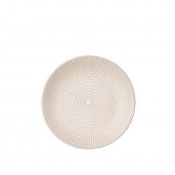 Prato Gravado Sobremesa Redondo Cinzento 20.5X2.7cm Pack 6