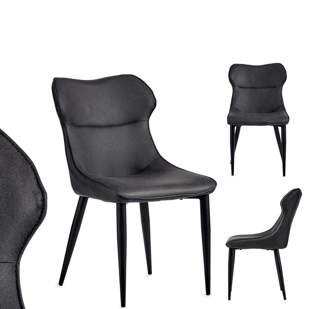Poltrona Polipele Azul 60X49X86cm