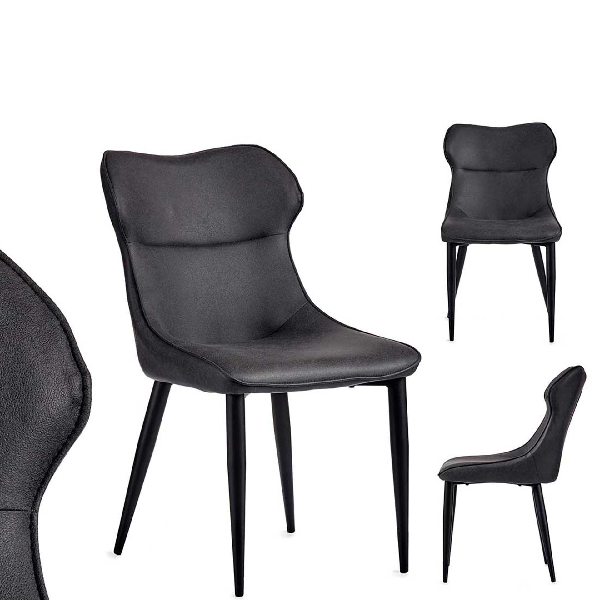 Poltrona Polipele Azul 60X49X86cm