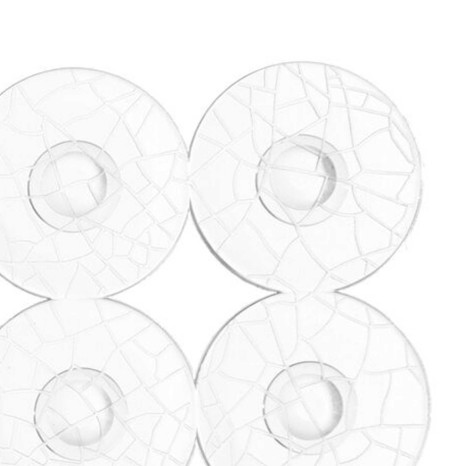 Tapete Banheira Ladrilhos Transparente 54X54cm - Image product