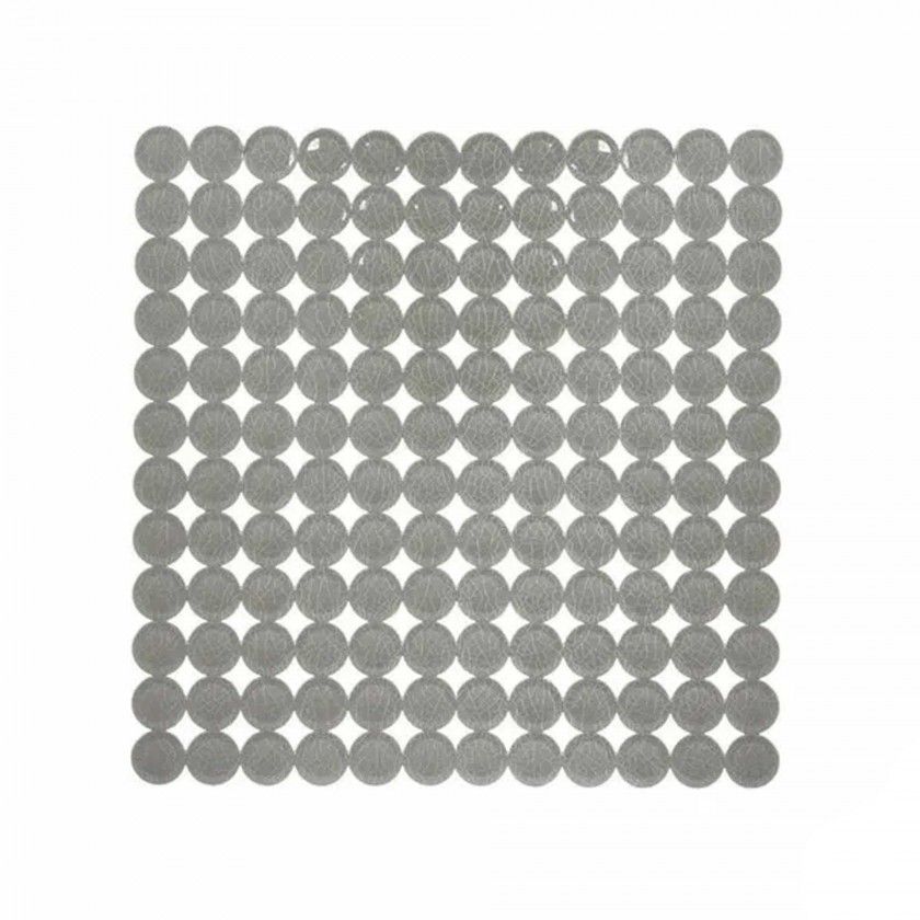 Tapete Banheira Ladrilhos Cinzento 54X54cm