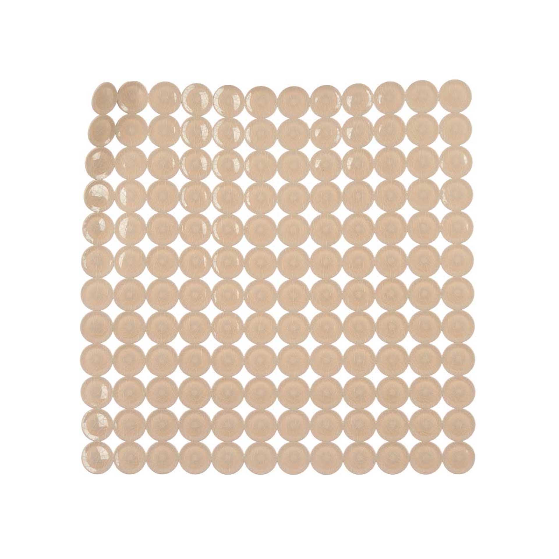 Tapete Banheira Ladrilhos Bege 54X54cm