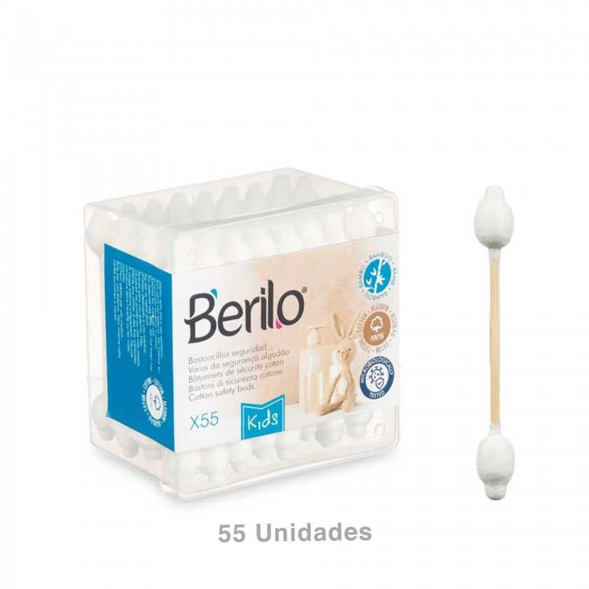 Caixa Cotonetes Bambu Bebe 55 Unidades Caixa Cotonetes Bambu Bebe 55 Unidades
