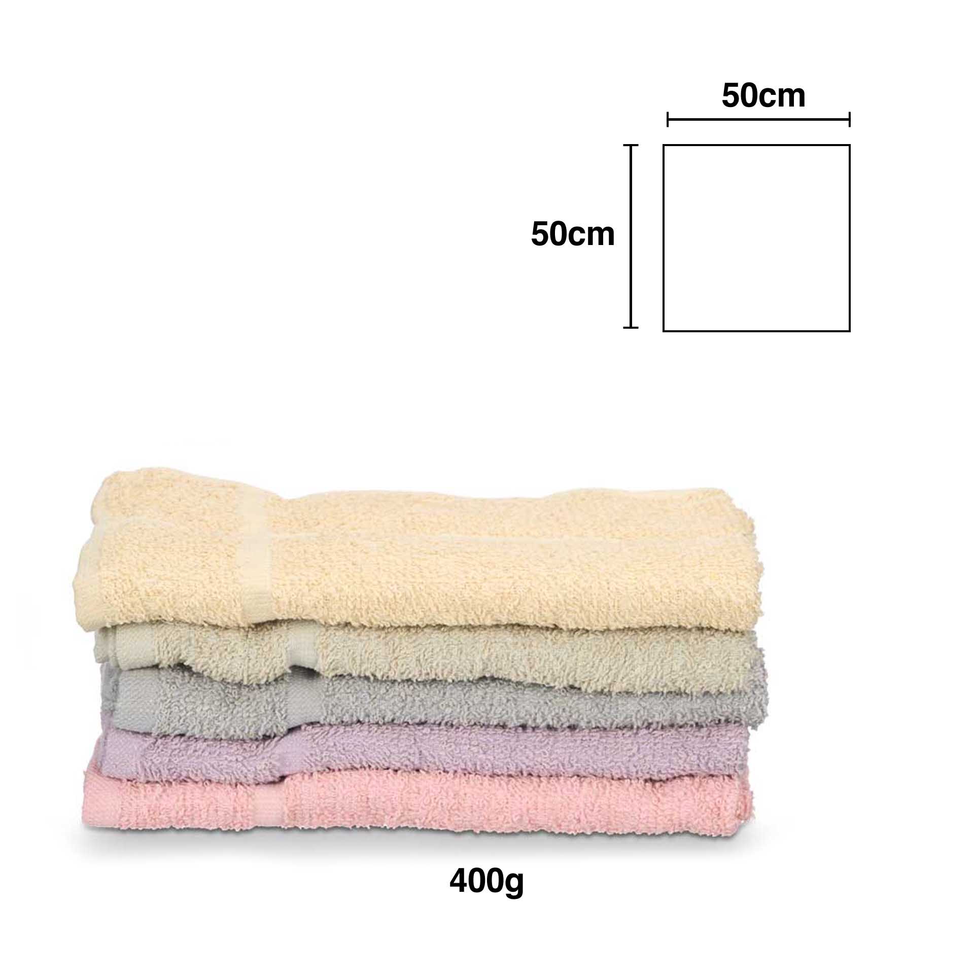 Pano Cozinha 400gr 50X50cm Pack 5