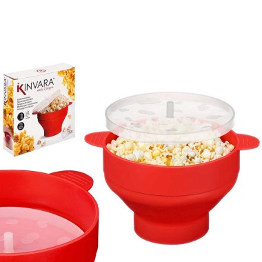 Pipoqueira Silicone Microondas 20X25.5X6cm