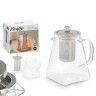 Bule com Filtro Inox 550ml 11X8.5X14cm