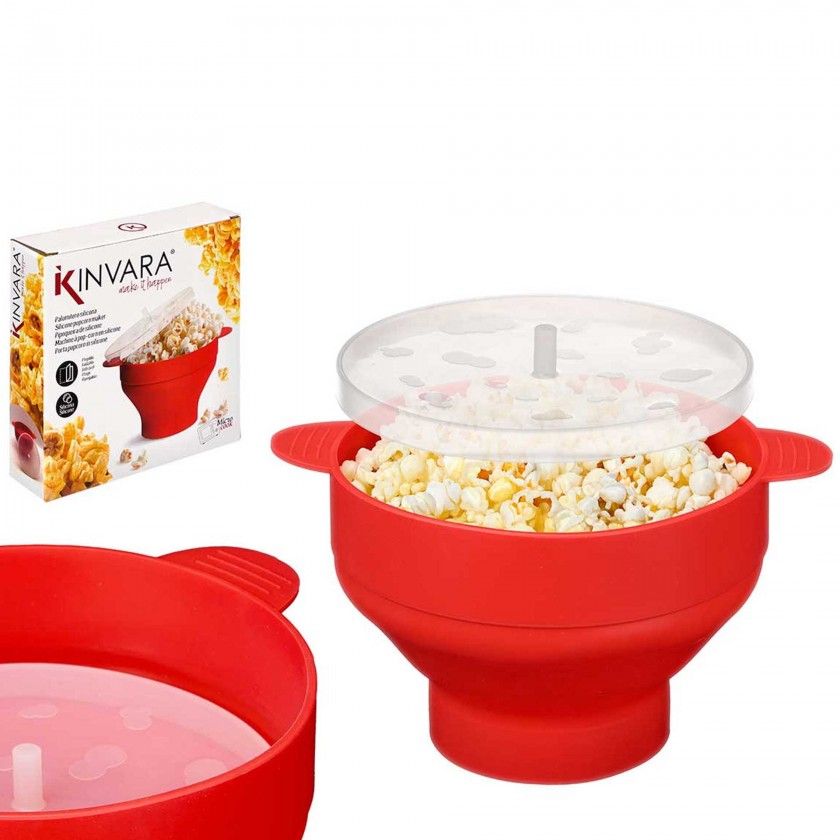 Pipoqueira Silicone Microondas 20X25.5X6cm Pipoqueira Silicone Microondas 20X25.5X6cm