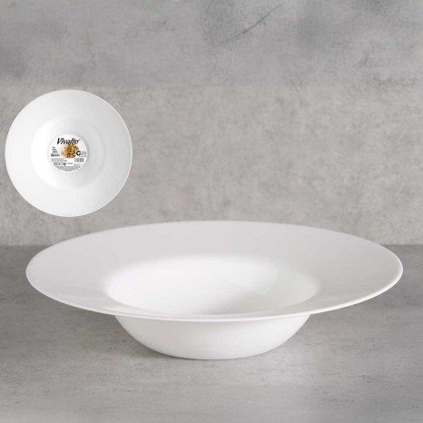 Prato Pasta Vidro Opaco 26cm Pack 6 - Image product