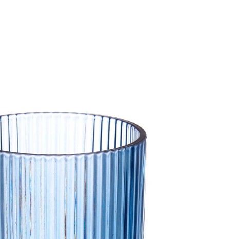 Copo com Pé Agata Azul 26cl Pack 6 - Image product
