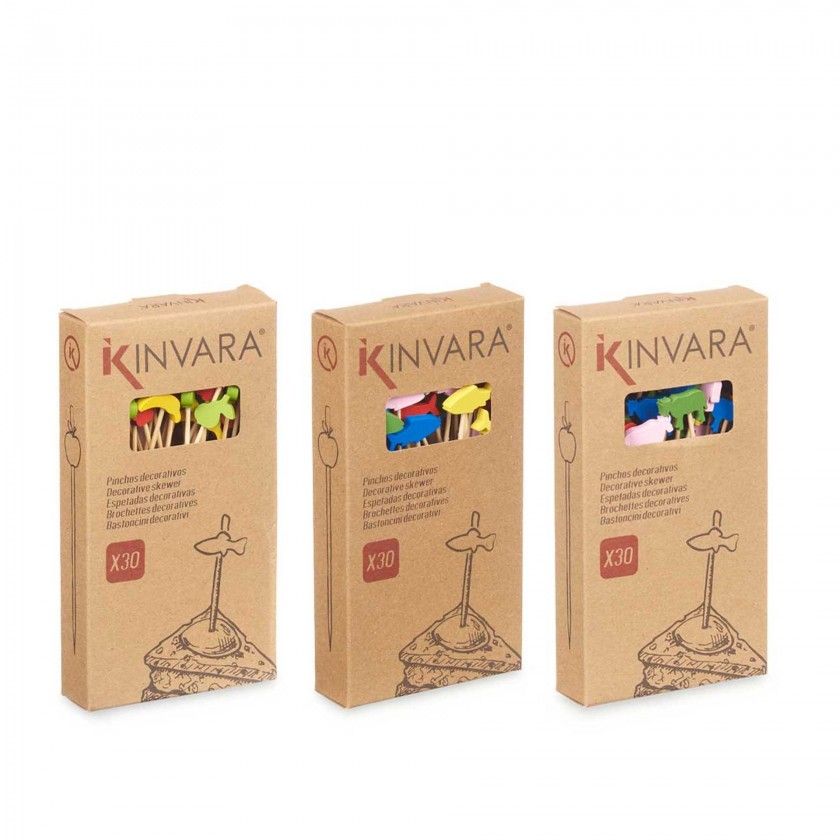 Espetada Aperitivos 12.5cm Pack 30