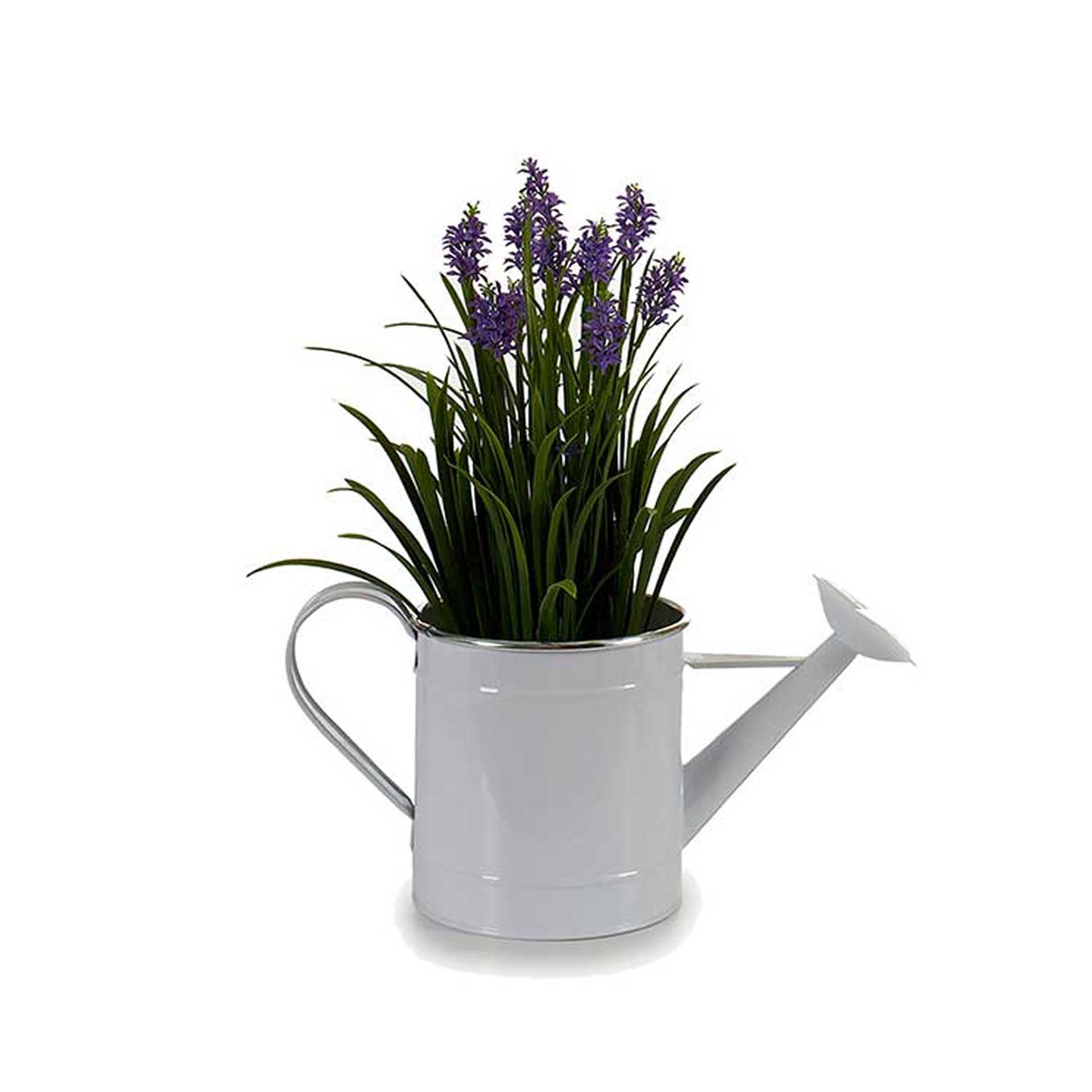 Regador Metal Fio Prata 2000ml 35.5X15.7X18cm