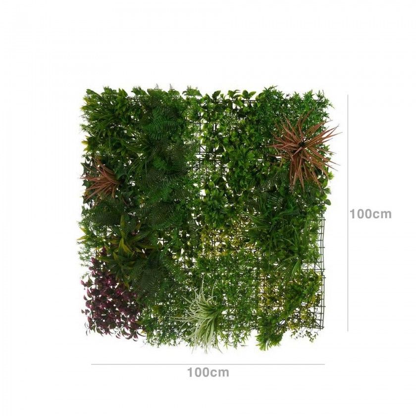 Jardim Vertical Tropical 100X100X14cm Jardim Vertical Tropical 100X100X14cm