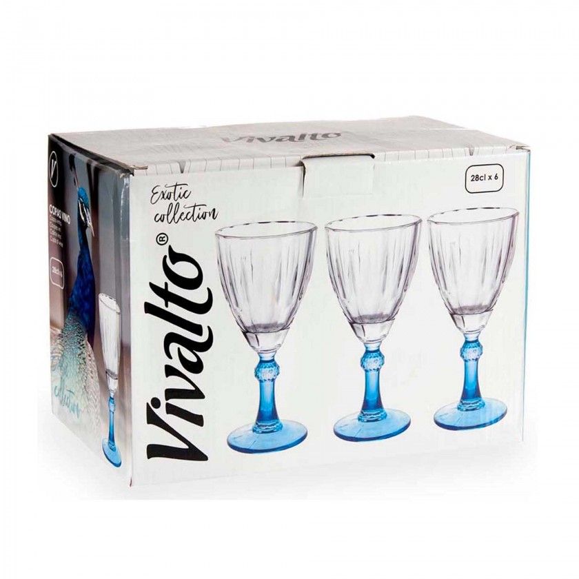 Copo Picotado Exotic com P 28cl Pack 6