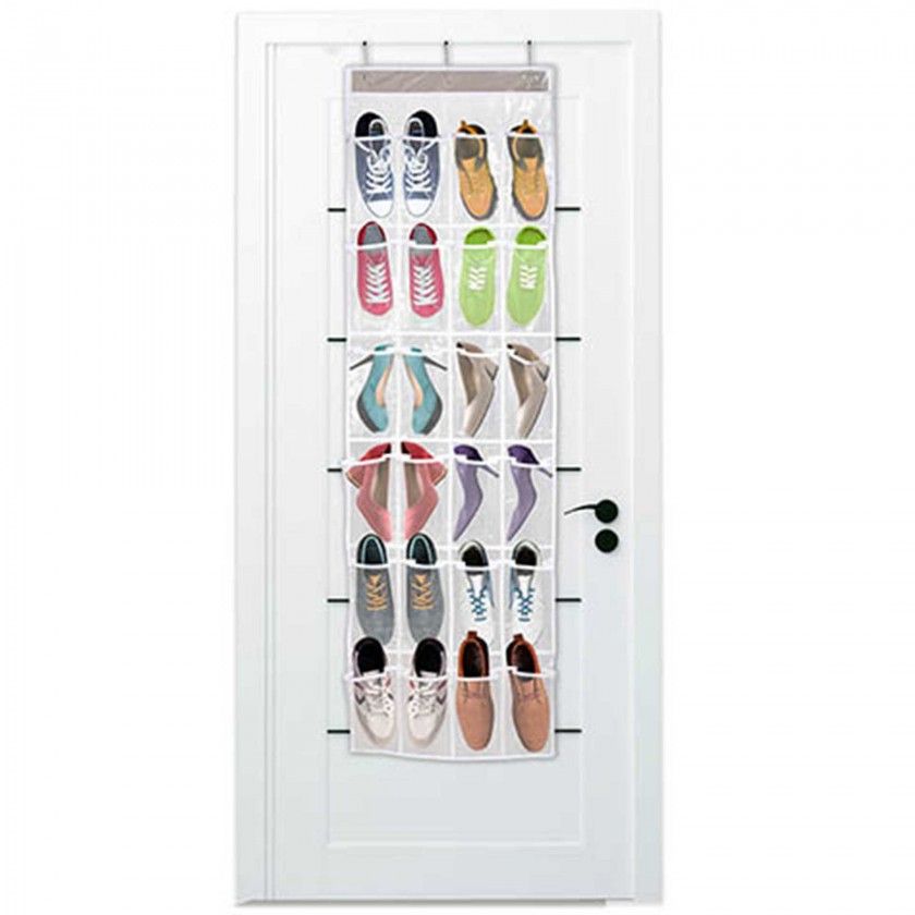 Organizador Sapatos Porta 24 Espaços 26X25X4cm Organizador Sapatos Porta 24 Espaços 26X25X4cm