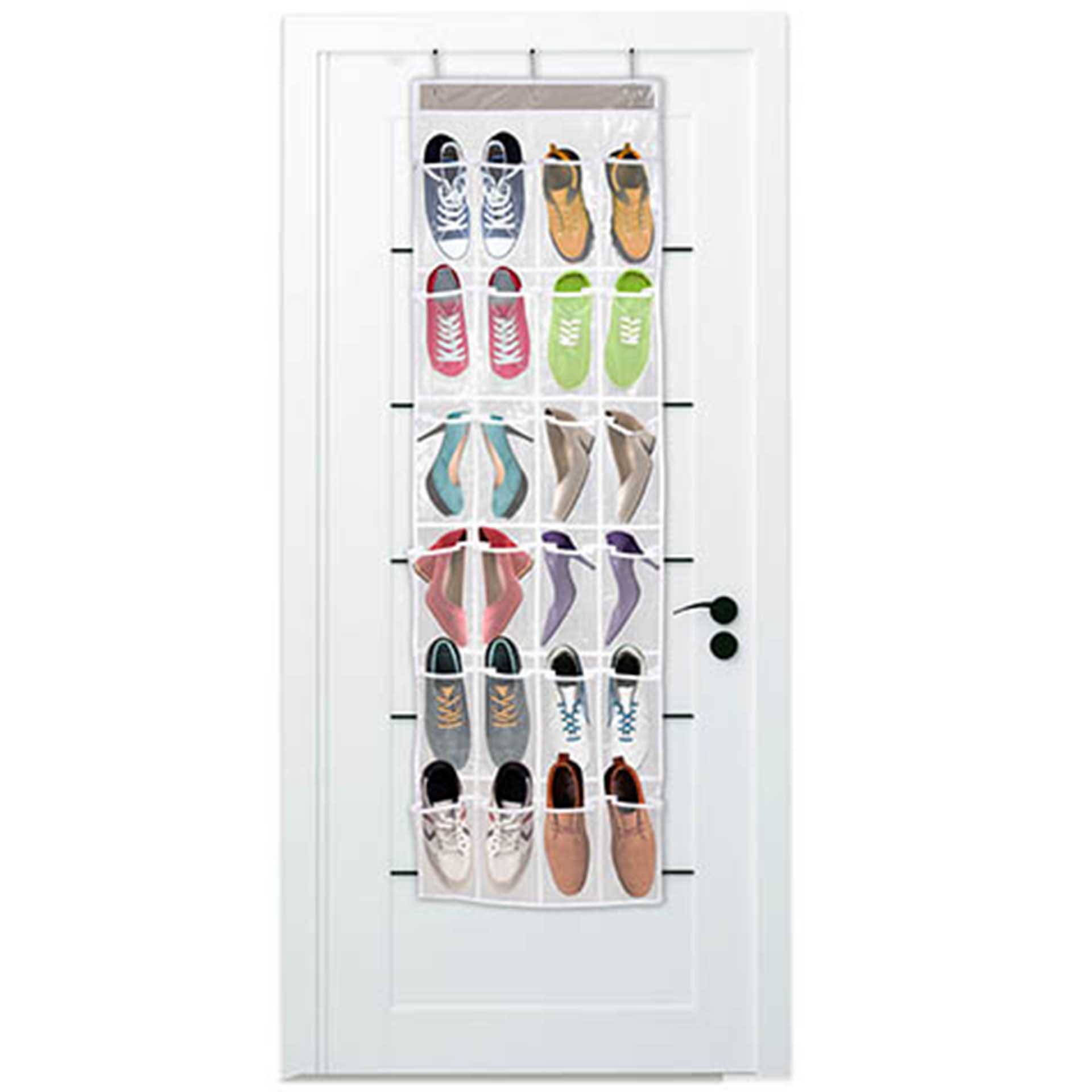 Organizador Sapatos Porta 24 Espaços 26X25X4cm