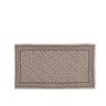 Tapete Geométrico Algodão Camel 63X103cm Tapete Geométrico Algodão Camel 63X103cm