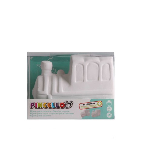 Mealheiro Cerâmica para Pintar Comboio com 4 Marcadores - Image product