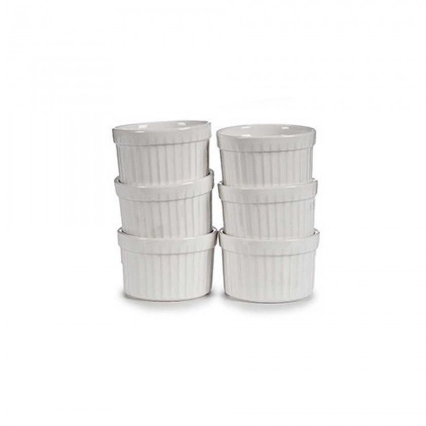 Taas Porcelana Redonda 7X4cm Pack 6