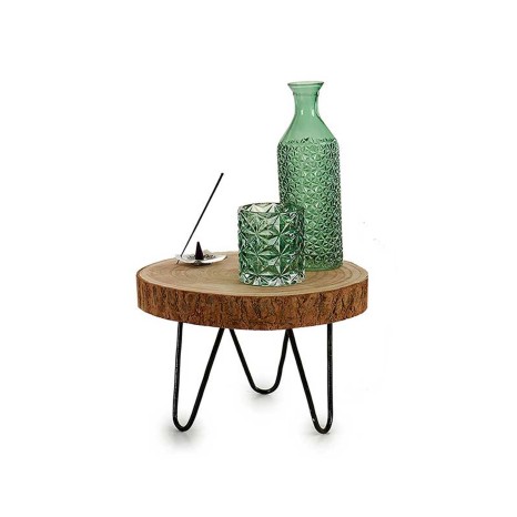 Mesa Tronco Madeira Redonda 28X20cm - Image product
