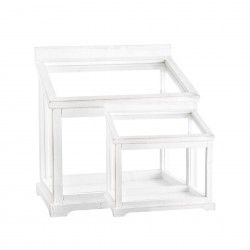 Mvel Estufa Lateral Branco Pack 2