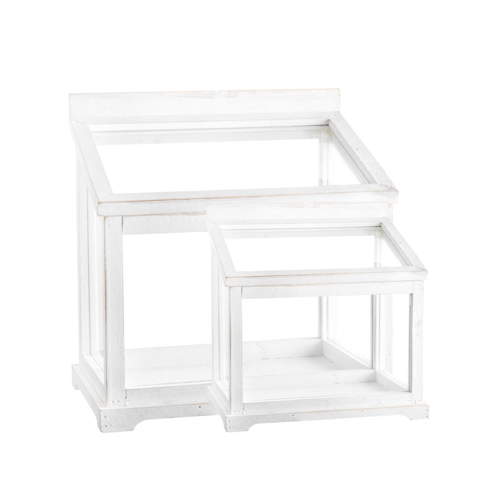 Móvel Estufa Lateral Branco Pack 2